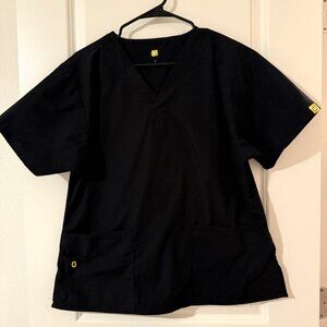 WonderWink Women's Origins Bravo Scrub Top Large